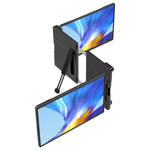 UStation Z 14 - Extensor de monitor de laptop de tela tripla Estação de trabalho portátil de tela tripla