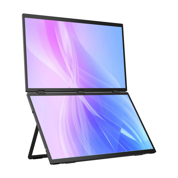 Delta Max Touch - Monitor Duplo Full HD Telas para Computador 18 polegadas